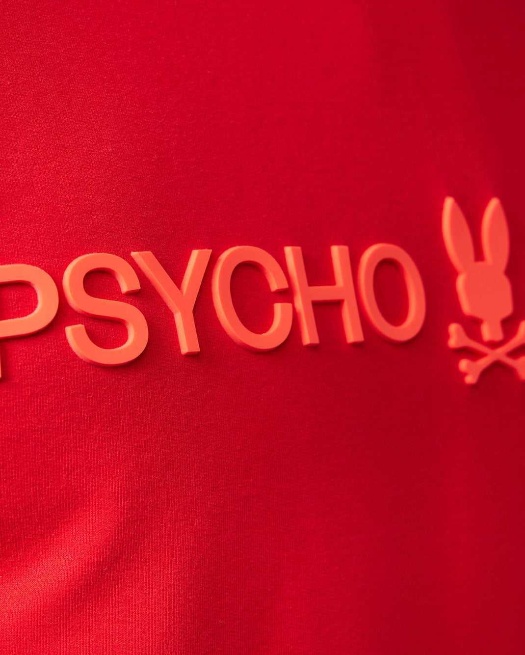 Sweats Psycho Bunny Maywood Crew Sweatshirt Rouge Homme | UKP-28880340